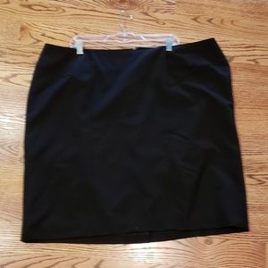 Black pencil skirt